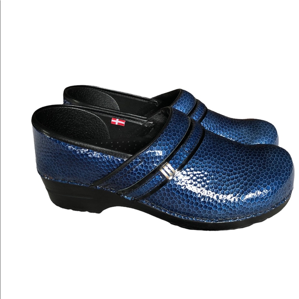 Sanita Blue Emory Clogs Size EU 42